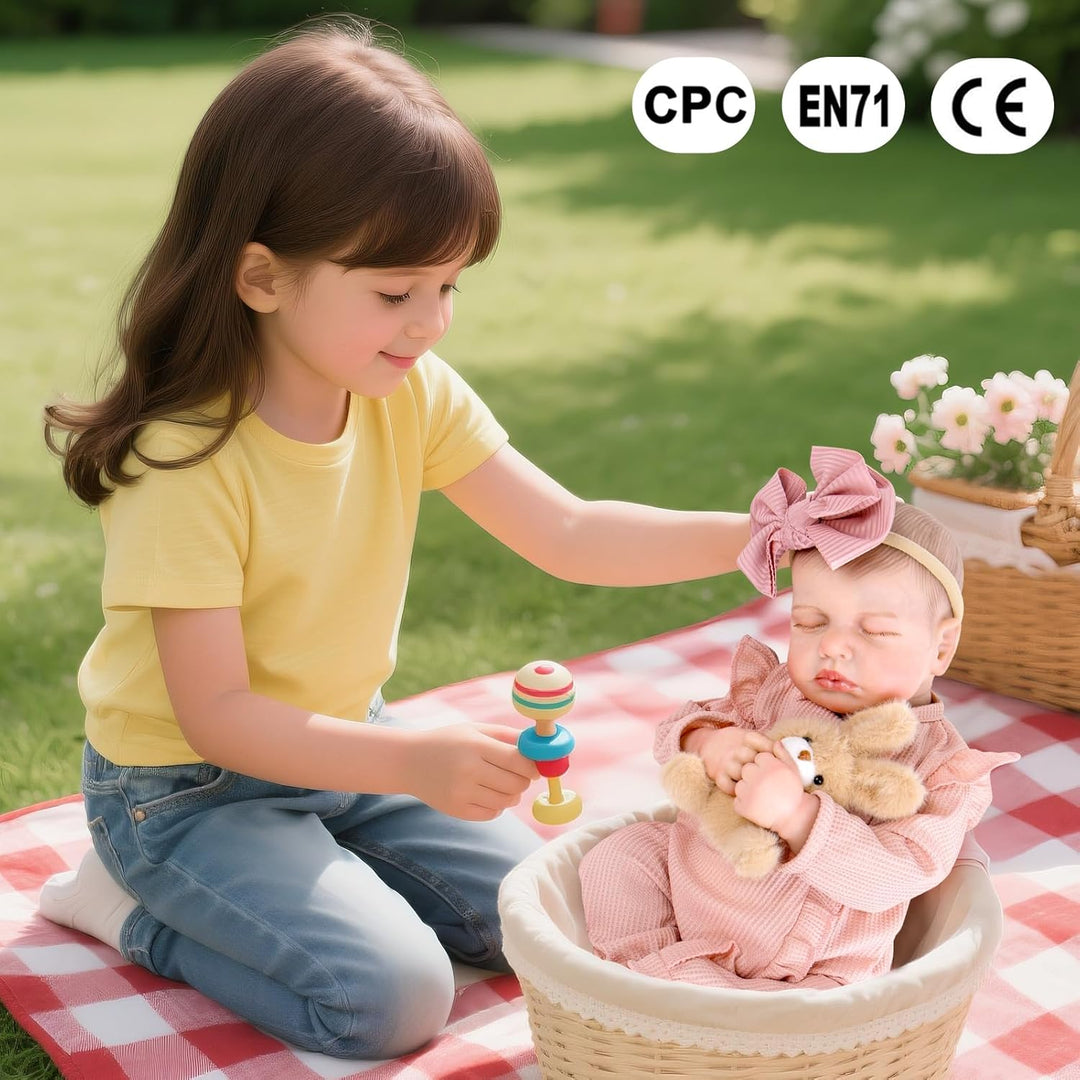 Aori Lifelike Reborn Baby Dolls - 20-Inch Realistic Newborn Real Li...