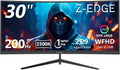 Z-Edge - Monitor curvo para juegos de 30 pulgadas, WFHD1080P 200Hz...