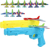 Manmel Paquete de 12 lanzadores de aviones para niños 2