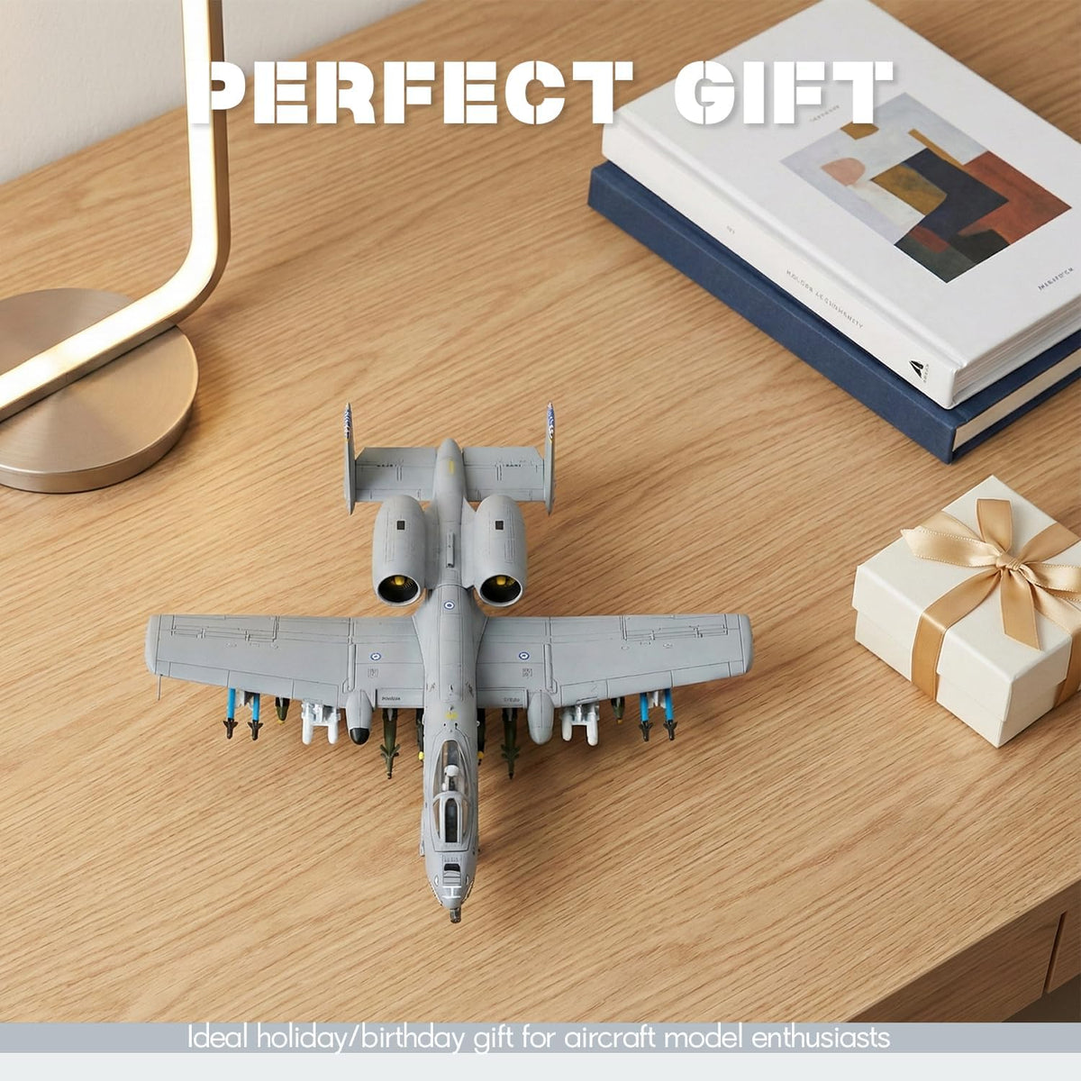 1/100 -10 Thunderbolt II Warthog modelo de metal fundido troquel