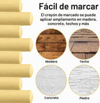 Affrolling Paquete de 72 unidades de tiza para techo de crayón de