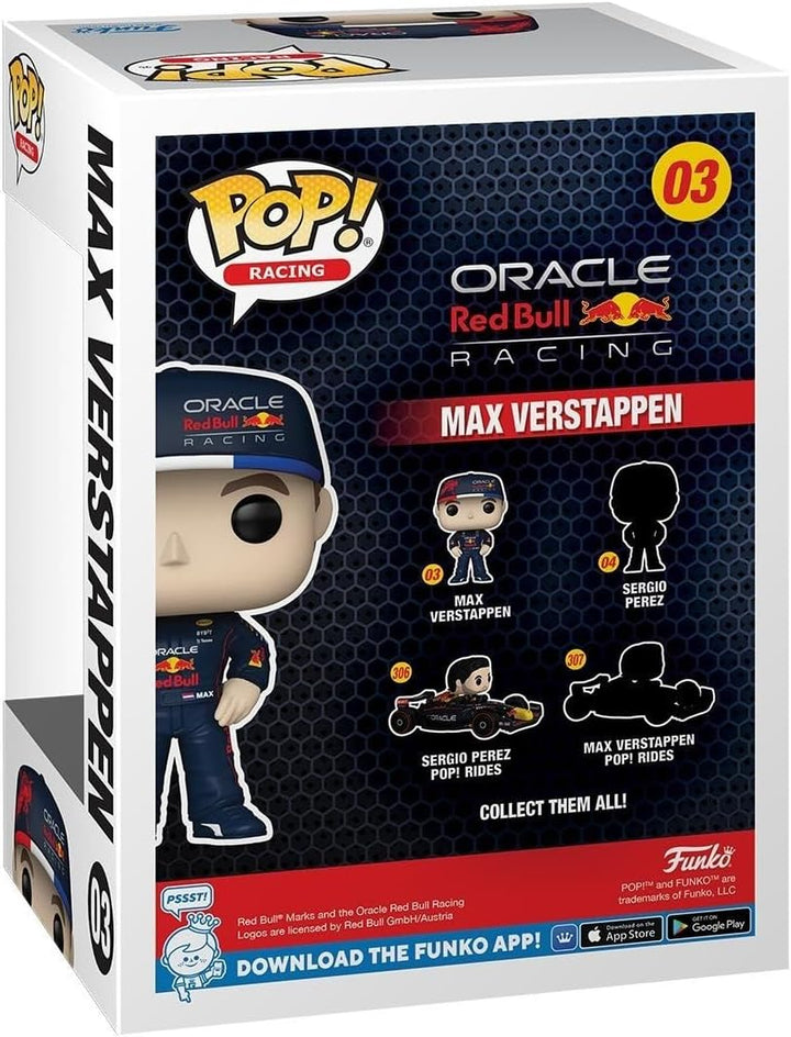 Funko Pop! Vinyl: Formula 1 - Max Verstappen - Red Bull F1 - Figura...