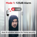 Sensores de alarma para puerta y ventana, paquete de 5, 125dB