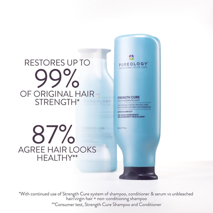 Pureology Acondicionador de curación de fuerza | Para cabello dañad...