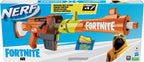 Nerf Fortnite HR Dart Blaster, Ruff Wrap Design, 6-Dart Elite Clip, 6 Nerf Elite Darts, Rotating Bolt Action, Detachable Barrel