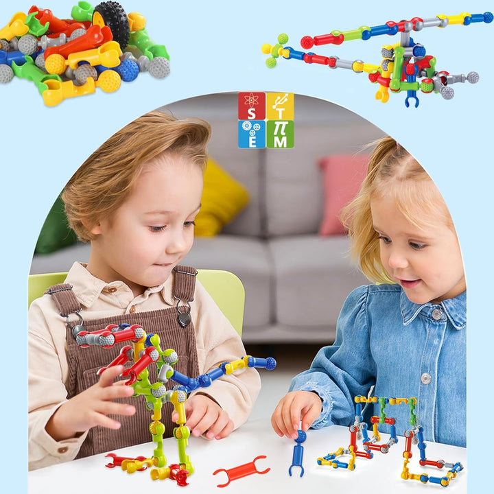 170 piezas de juguetes de construcción STEM para niños de