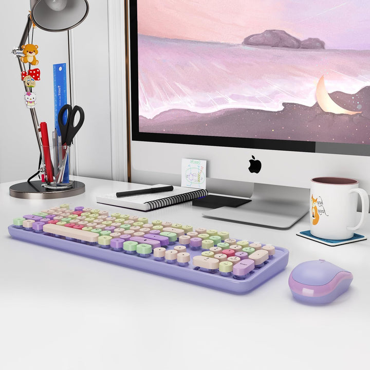 Teclado y mouse inalámbricos para máquina de escribir \u2013 Teclad...