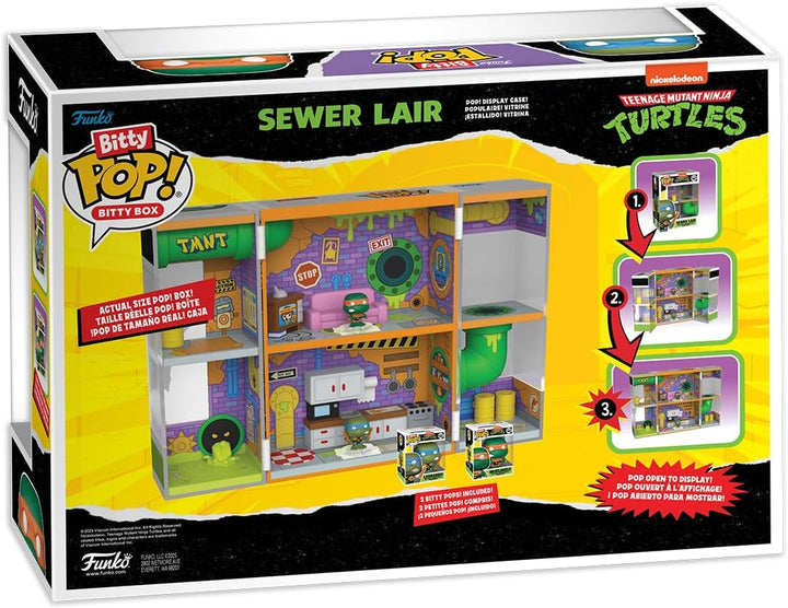 Funko Pop! Bitty Boxes: Teenage Mutant Ninja Turtles - Alcantarilla...