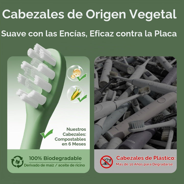 Oday Cepillo de dientes eléctrico Sonic para adultos con soporte de...