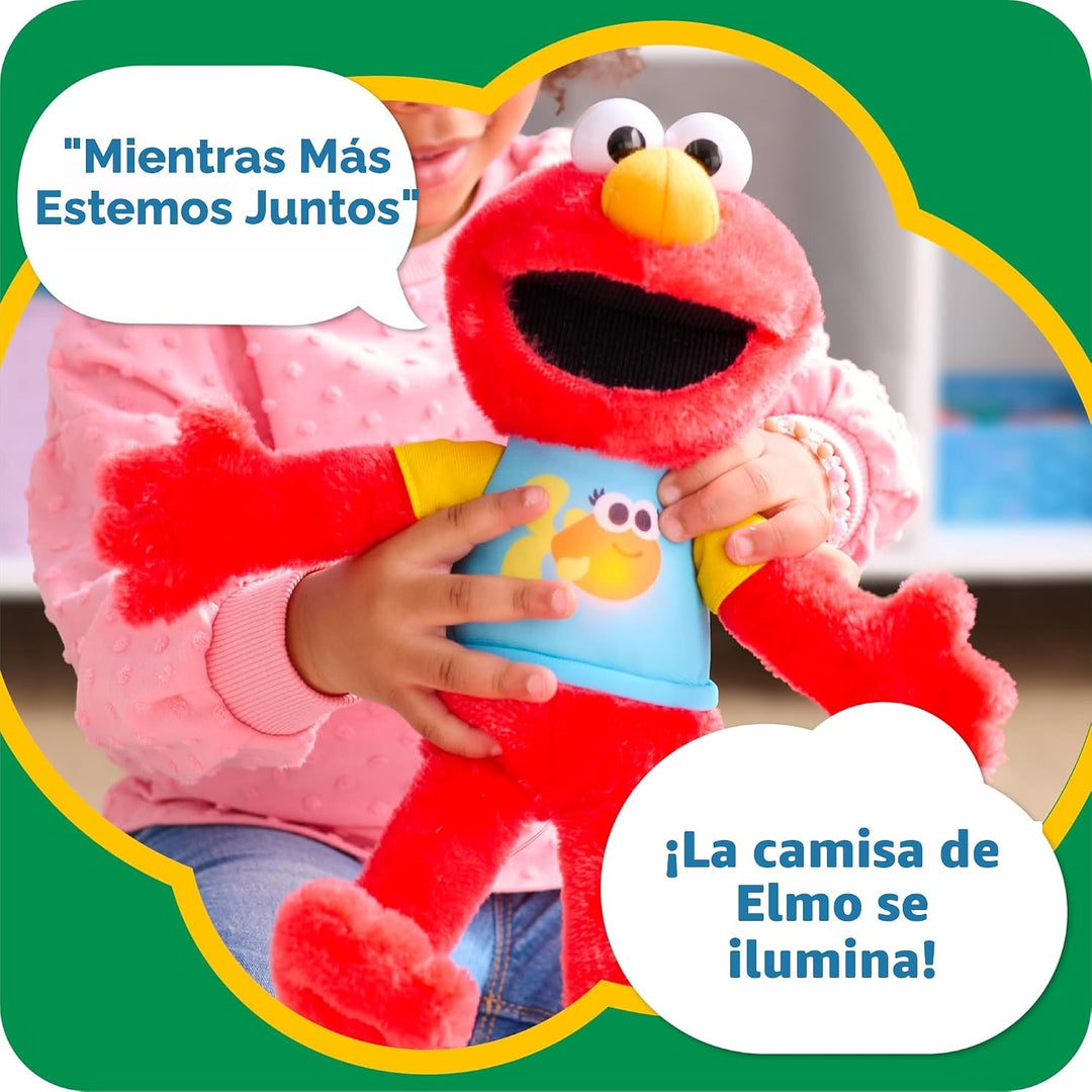 Sesame Street Just Play - Peluche de Elmo de 13 pulgadas, juguetes...