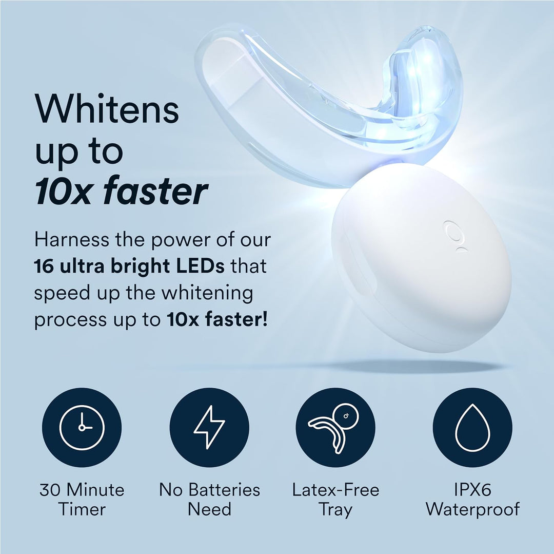 Kit blanqueador de dientes, luz de LED, peróxido de carbamida del 3...