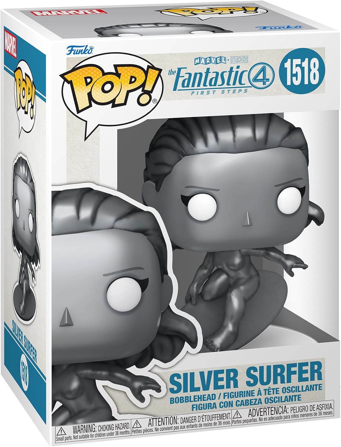 Funko Pop Marvel The Fantastic Four First Steps - Silver