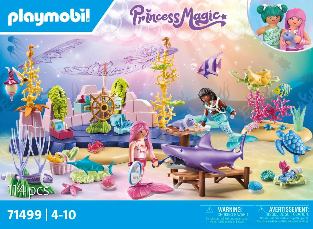 Playmobil Cuidado de animales de sirena