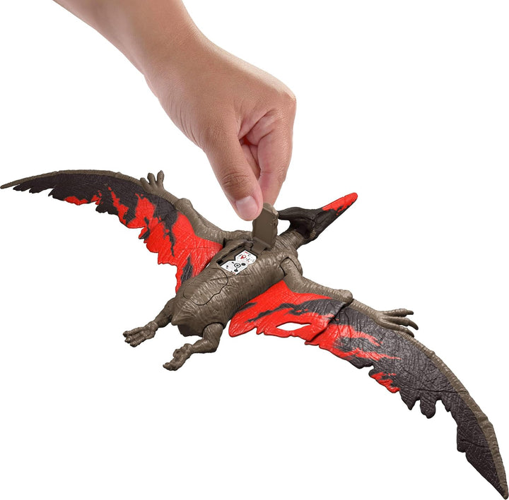 Mattel Jurassic World - Juguetes de dinosaurio con sonido de rugido...