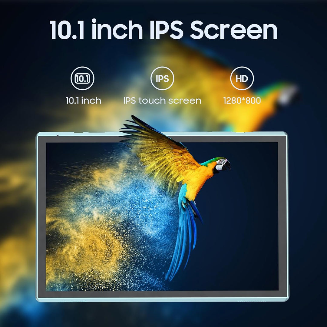 ATOZEE Tablet de 10 Pulgadas 2 en 1 Android 14 con Teclado Tabletas...