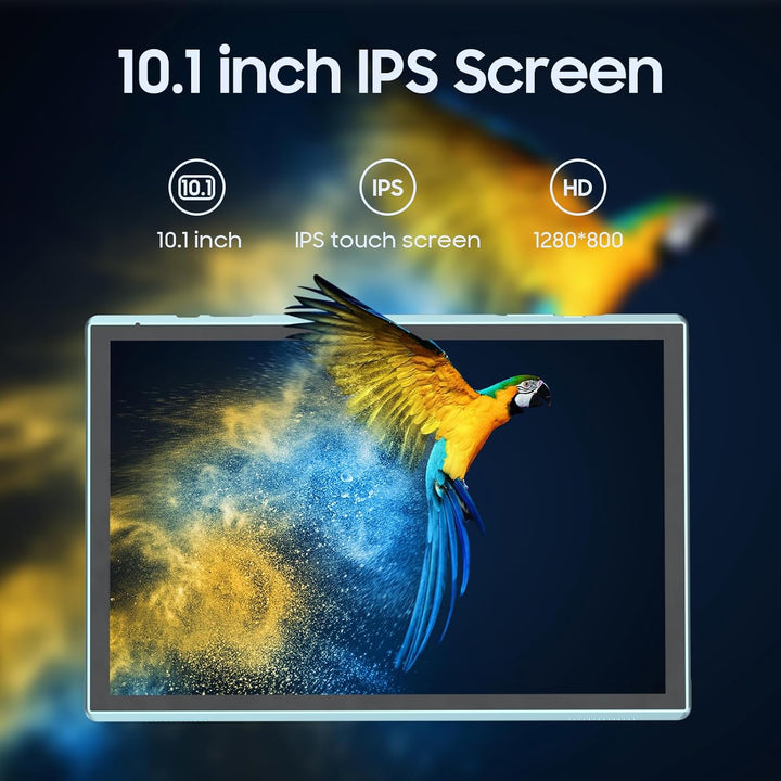 ATOZEE Tablet de 10 Pulgadas 2 en 1 Android 14 con Teclado Tabletas...