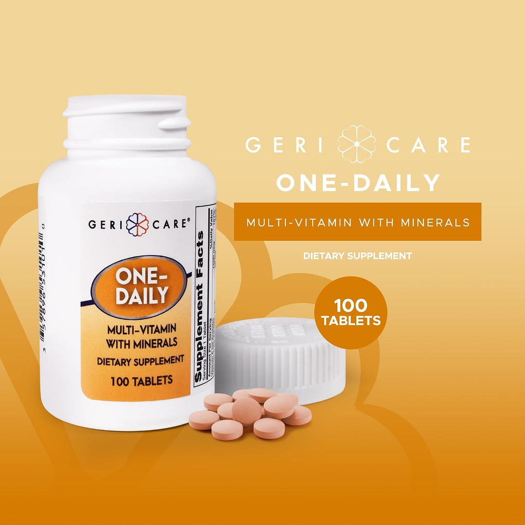 Multivitaminas diarias con minerales para hombres y mujeres (100 ta...