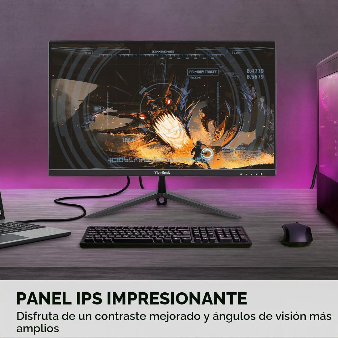 ViewSonic VX2428A - Monitor para juegos de 24 pulgadas 1080p, panta...