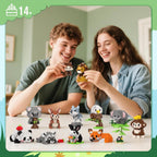 HIGH GODO Paquete de 12 juegos de construcción de animales para fiestas de animales, minibloques de construcción de animales, kits de modelo, bolsas de regalo, juguetes de premios pequeños, regalos para adultos y adolescentes a partir de 14 años