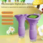 Microscopio de bolsillo para niños, microscopio portátil 1000X para niños | Mini microscopios de foto y video | Microscopios digitales de 2 pulgadas para niños de 3 a 10 años de edad, juguetes de regalos