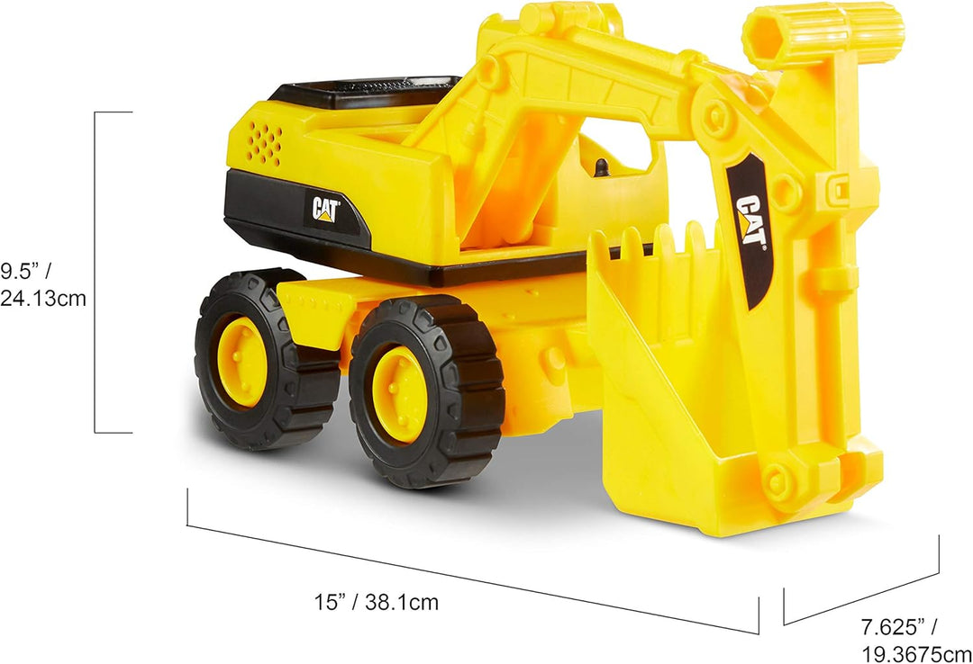 CAT Juguetes de construcción CAT Construction Tough Rigs - Juego de...