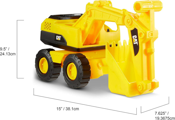 CAT Juguetes de construcción CAT Construction Tough Rigs - Juego de...