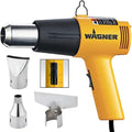Wagner Spraytech 2417344 HT1000 Kit de pistola de calor, 3 boquillas incluidas, 2 ajustes de temperatura de 750 °F y 1000 °F, ideal para envoltura retráctil, ablandar pintura, doblar tubos de plástico