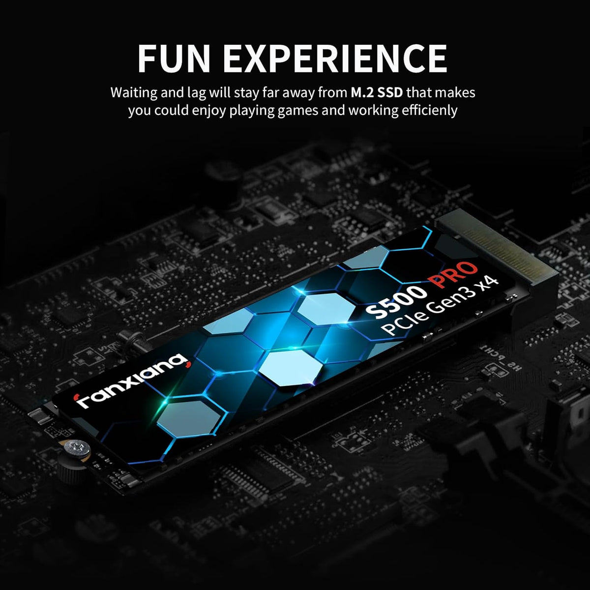fanxiang S500 Pro 2TB NVMe SSD M.2 PCIe Gen3x4 2280 Unidad interna...
