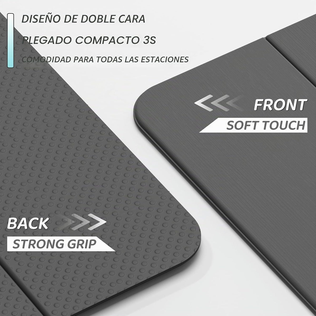 ILILI Tapete de Yoga Plegable 71 * 24 * 0.3 Pulgadas