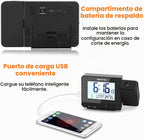 Digital Projection Alarm Clock para Bedrooms con Indoor Thermometer