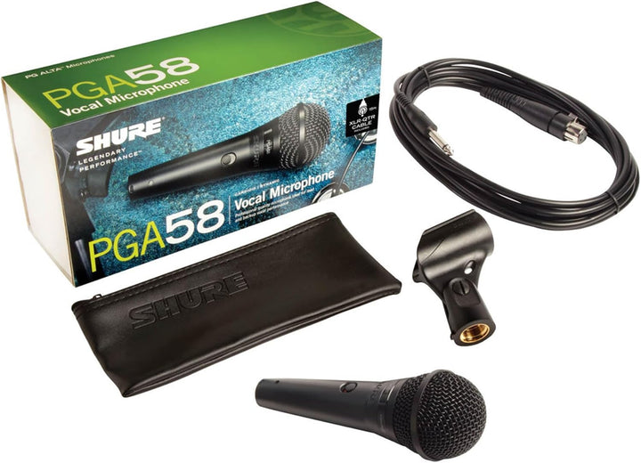 Shure - micrófono cardioide, vocal dinámico sin cable