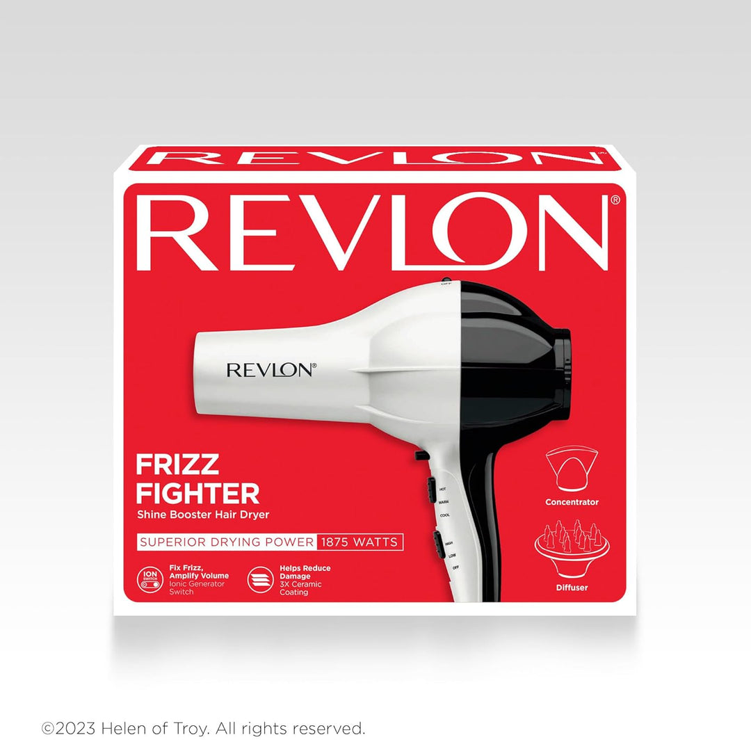 Secador de pelo Revlon con difusor 1875 W