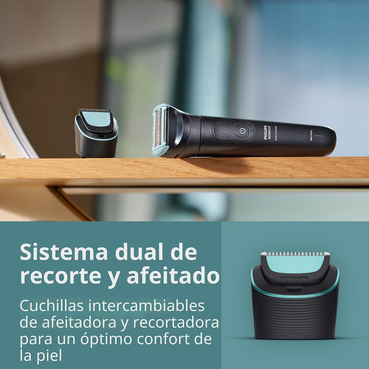 Philips Norelco Body Groomer 5000 Series, afeitadora y recortadora...