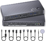 Estación de acoplamiento para conmutador KVM de acceso AV para MacB...