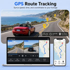 Dash Cam 4K+4K Frontal y Trasera, Incluye Tarjeta de 128GB, Dash Cam para Auto