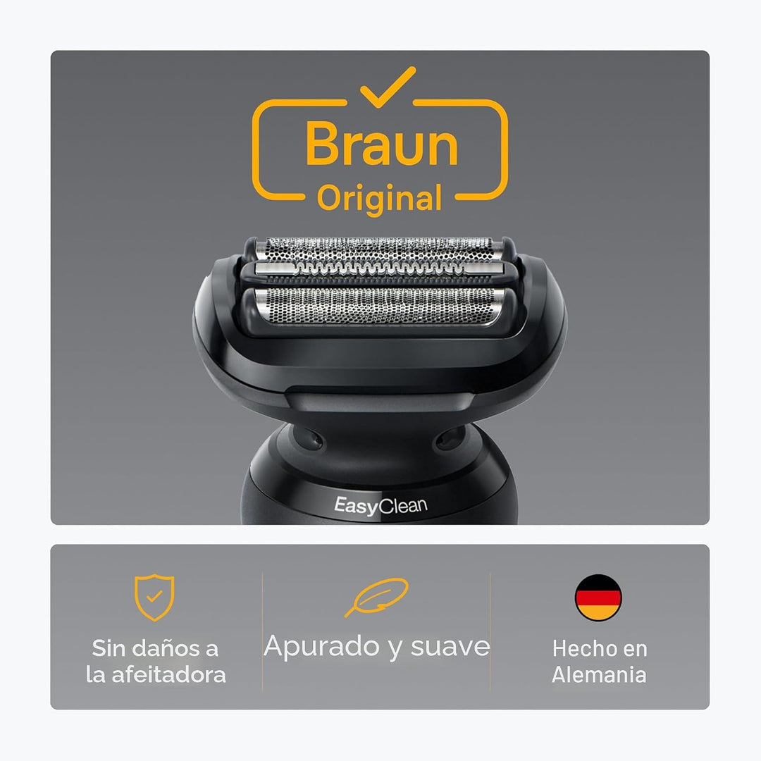 Cabezal de repuesto para afeitadora eléctrica Braun Series 5, fije...