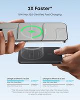 Anker Nano Power Bank, Batería de Carga Magnética Inalámbrica de 5,...