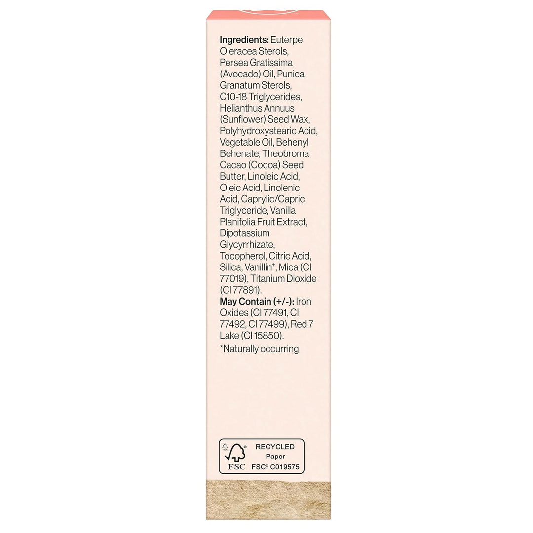 Honest Beauty Bálsamo labial hidratante vegano tintado, paquete de...