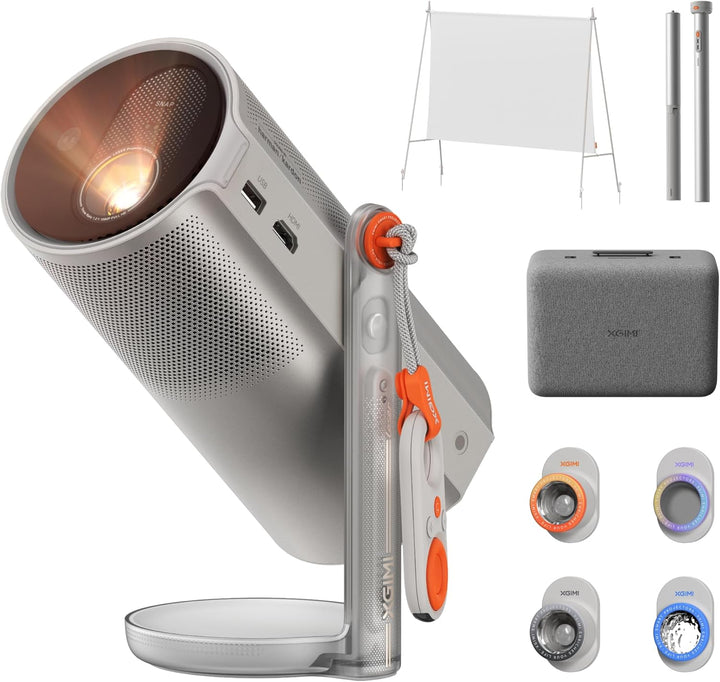 XGIMI MoGo 4 - Colección de proyectores láser, 550 lúmenes ISO, Goo...