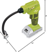 Auto Joe - Kit de compresor 24V-AJC-LTE de aire portátil inalámbric...
