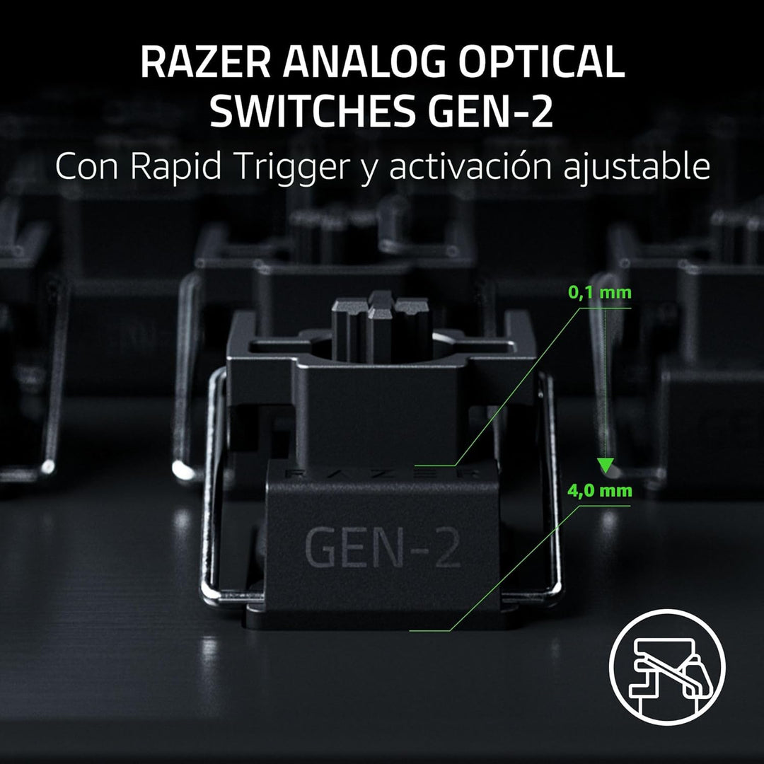 Razer Huntsman V3 Pro 8KHz Teclado Gaming para Esports: Interruptor...