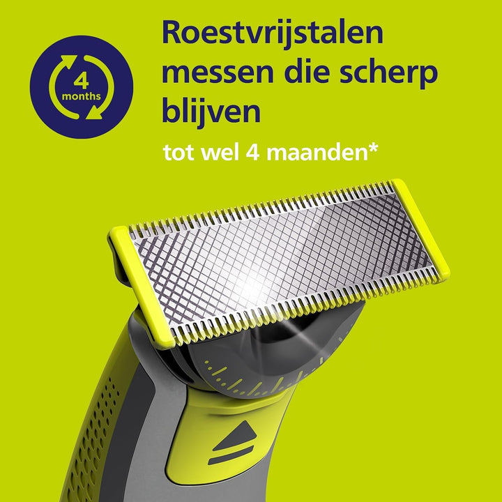 Philips OneBlade 360 - Cuchillas de repuesto originales para afeita...