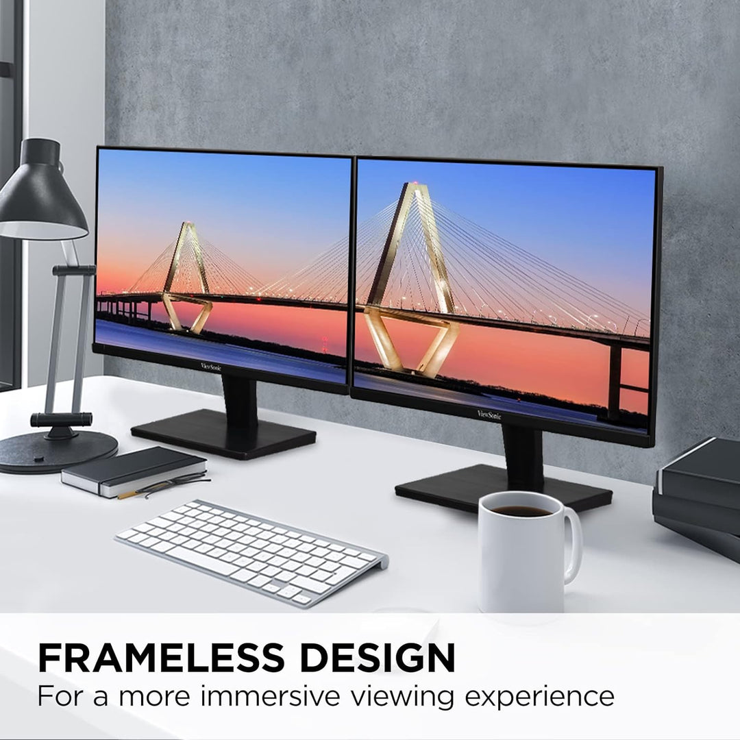 ViewSonic VS2447M \u2013 Monitor de 24 pulgadas (61 cm), 1080p, 100...