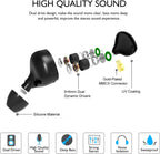 DCMEKA Auriculares con monitor intrauditivo, auriculares estéreo Hi...
