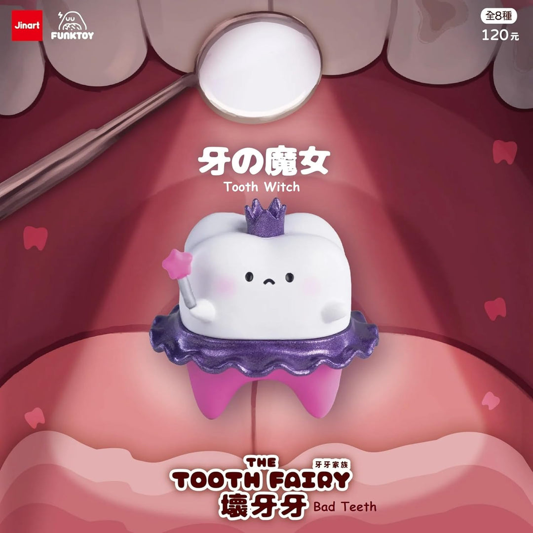 JINART Funktoy The Tooth Fairy Bad Teeth Series - Juego de