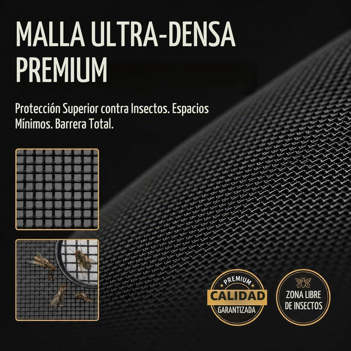 Puerta Mosquitera Magnética Premium, Malla Reforzada Pesada, Tejido Ultra Denso, Cierre Automático Suave, para Mascotas y Niños – Sin Manos, Sellado sin Grietas