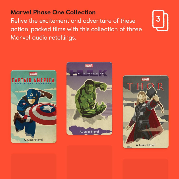 YOTO Disney Junior Novels Marvel Phase 1 Collection - 3