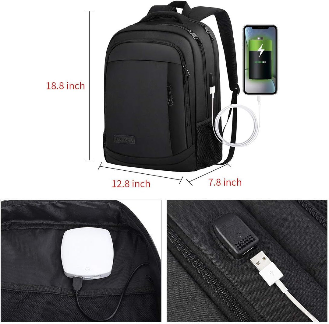 Monsdle Mochila de viaje para laptop, antirrobo, resistente al agua...