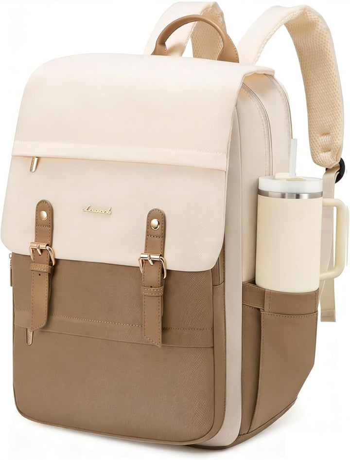 LOVEVOOK Mochila para computadora portátil para mujer, mochila de v...