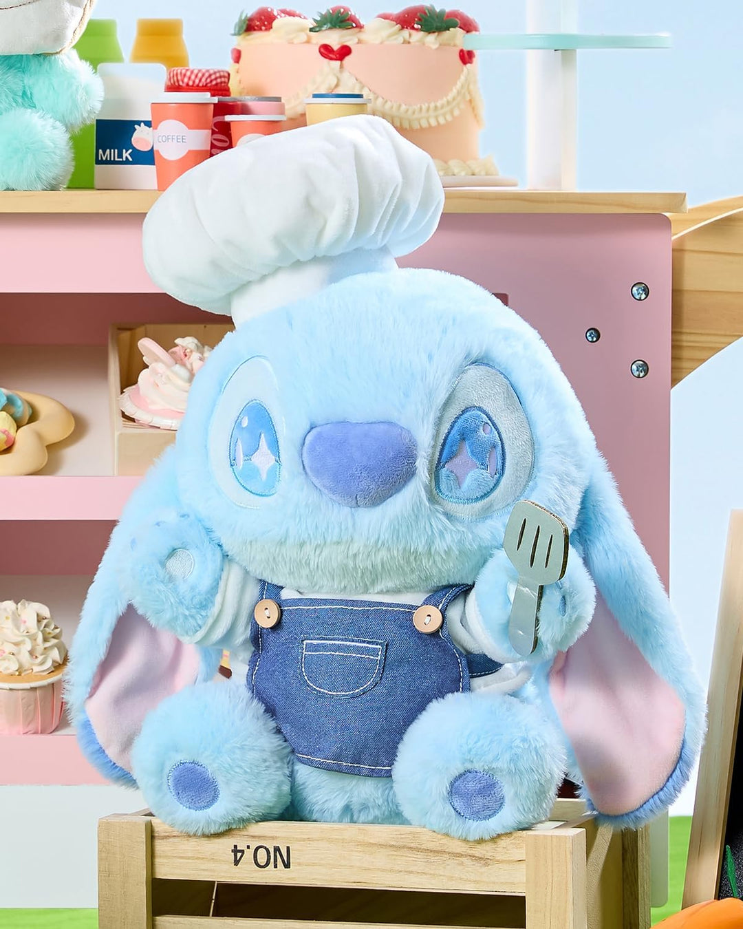 Disney Lilo and Stitch - Colección de la serie de comida de peluche...